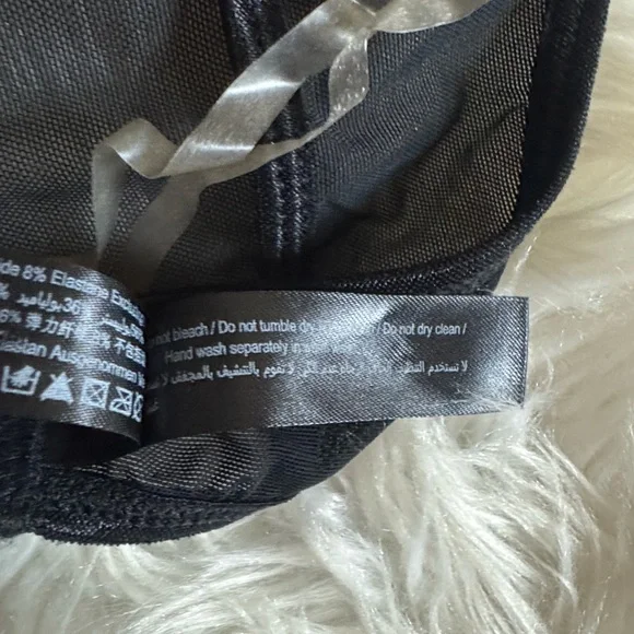 Ann Summers Bonnie Cami Suspenders Black Size Medium - 12 / 14 - Picture 16 of 16